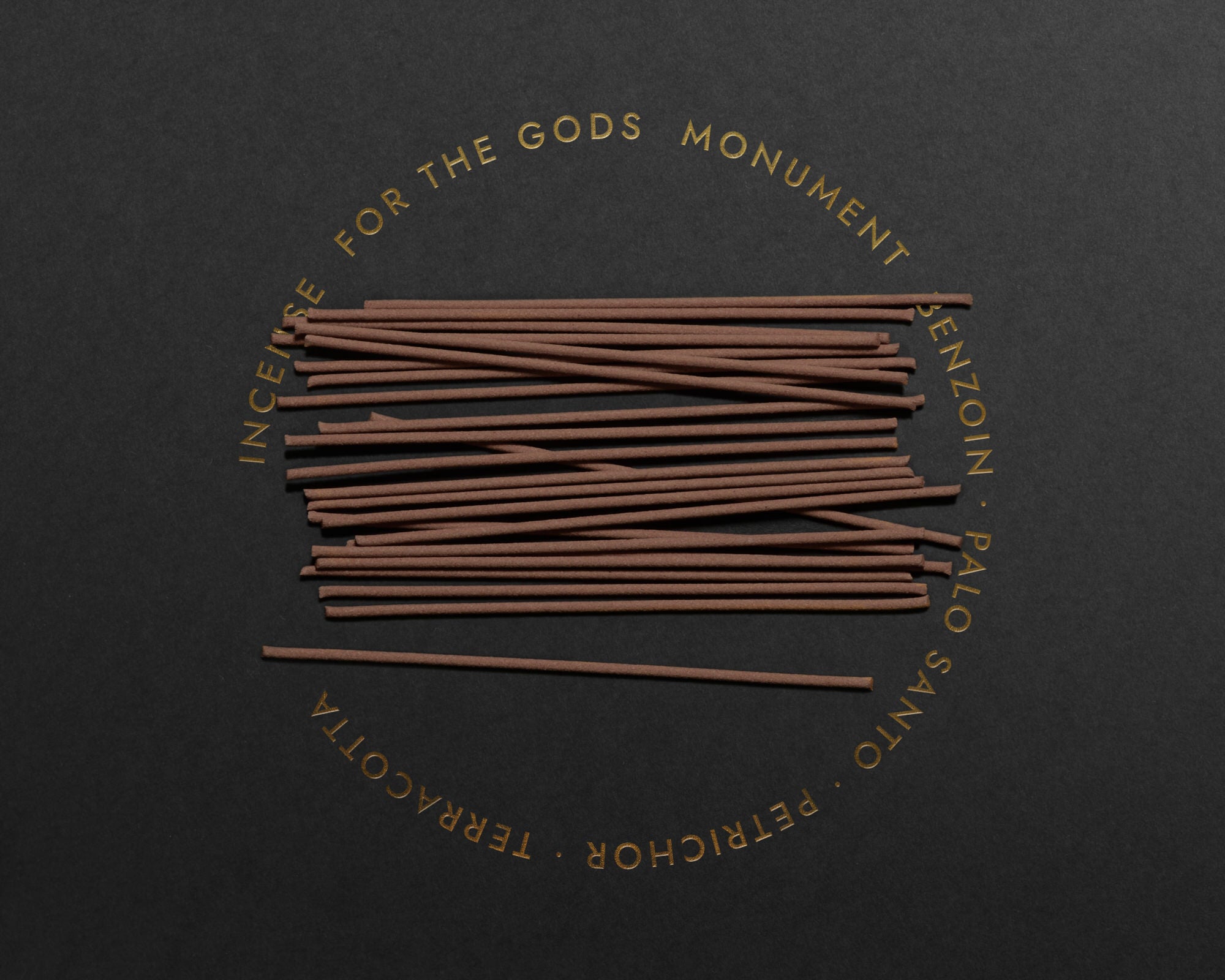 Monument Incense – Benzoin, Palo Santo, Petrichor & Terracotta