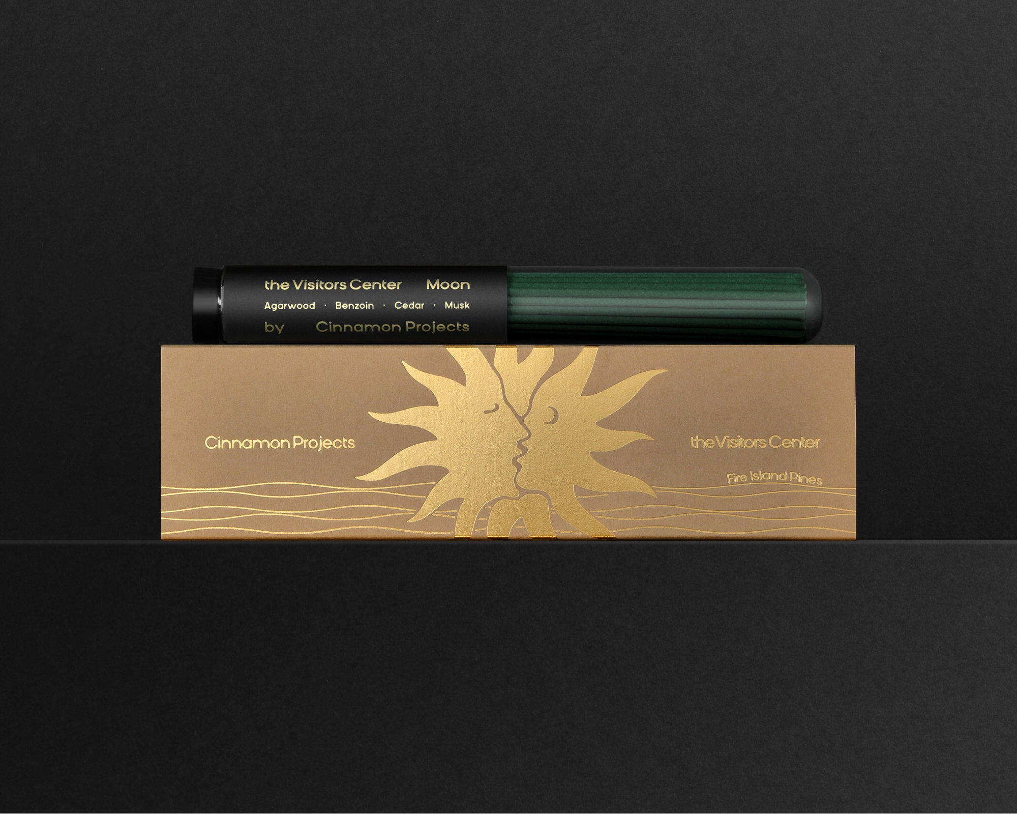 CINNAMON PROJECTS FOR THE VISITORS CENTER • INCENSE • MOON