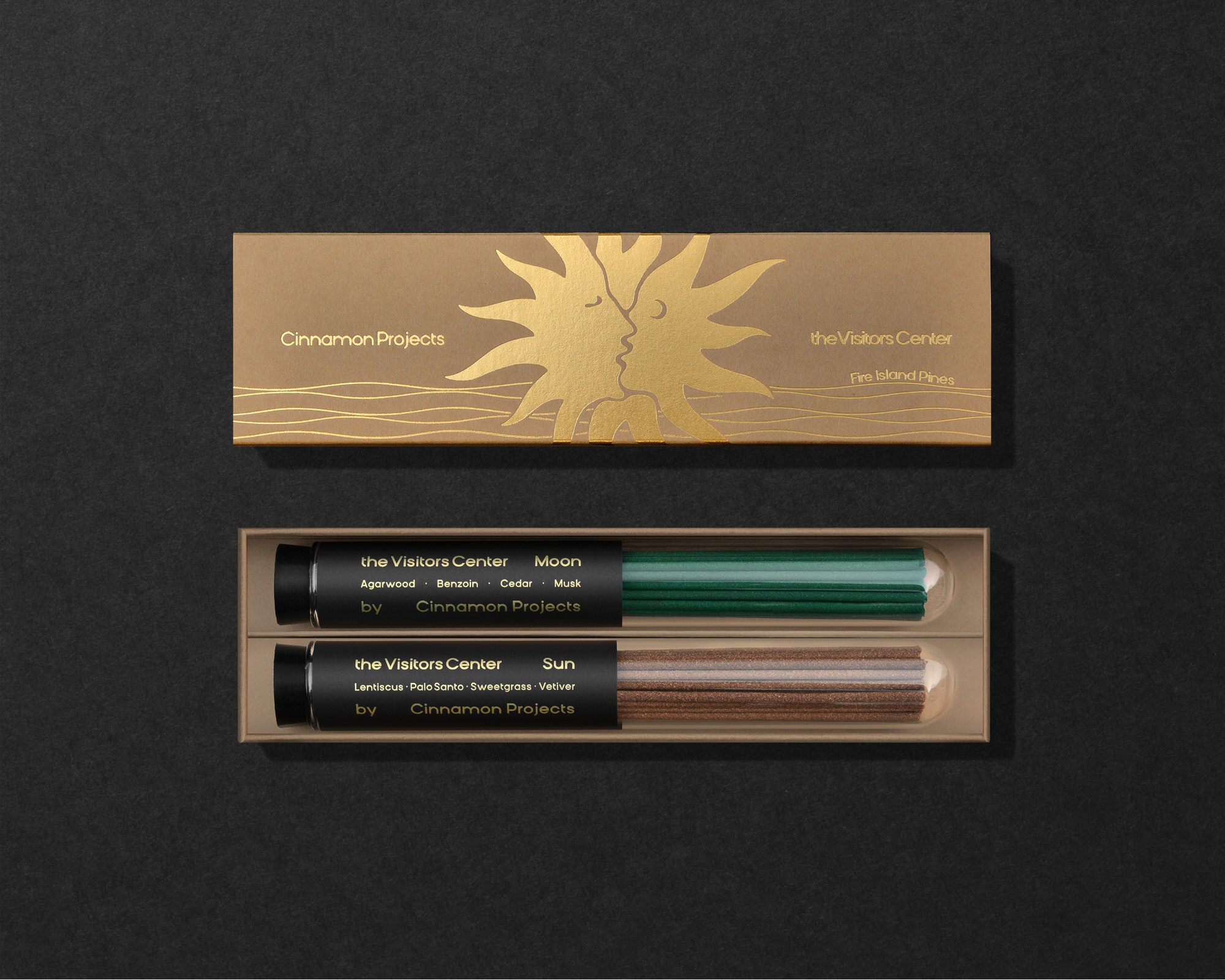CINNAMON PROJECTS FOR THE VISITORS CENTER • INCENSE • DUO