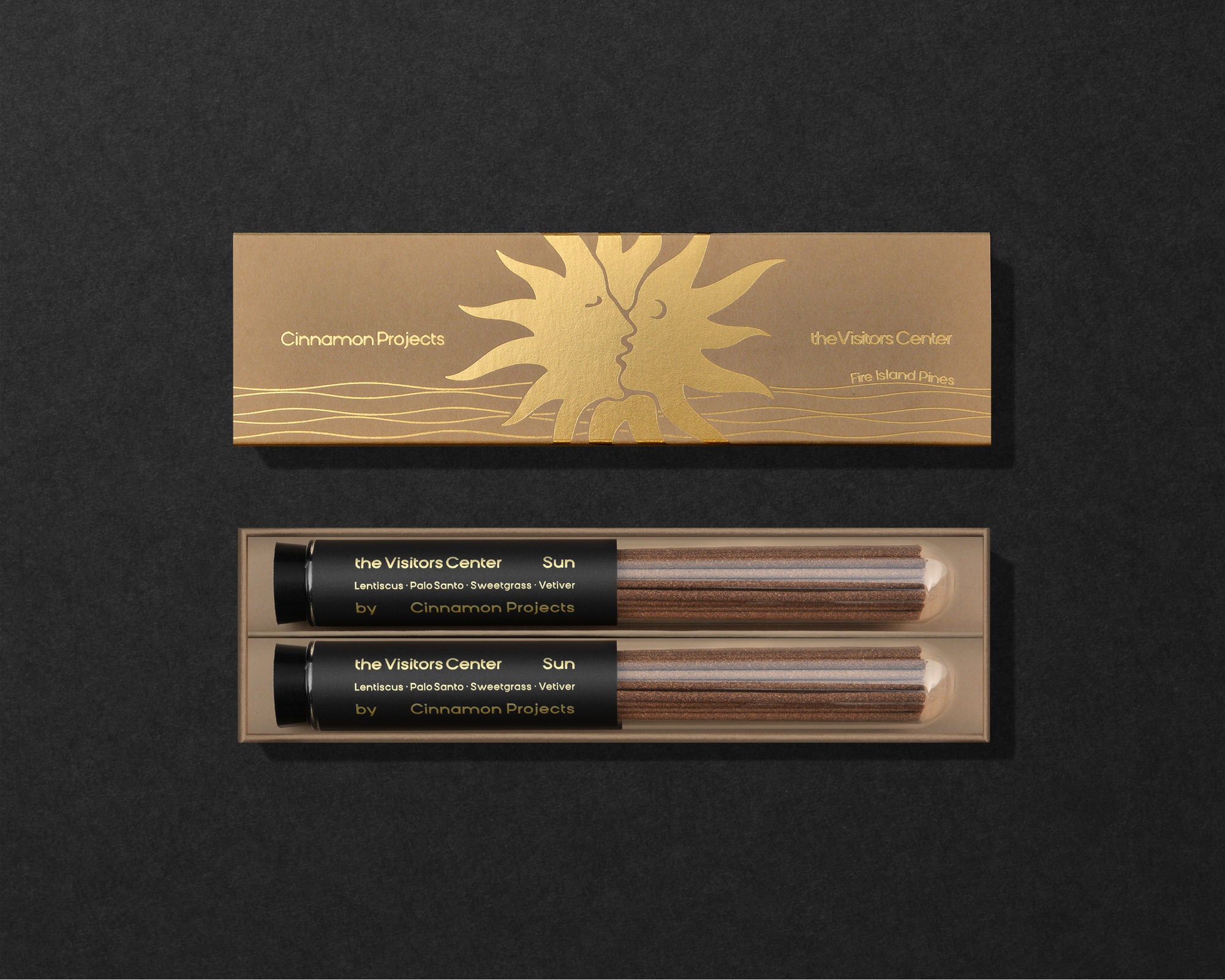 CINNAMON PROJECTS FOR THE VISITORS CENTER • INCENSE • DUO