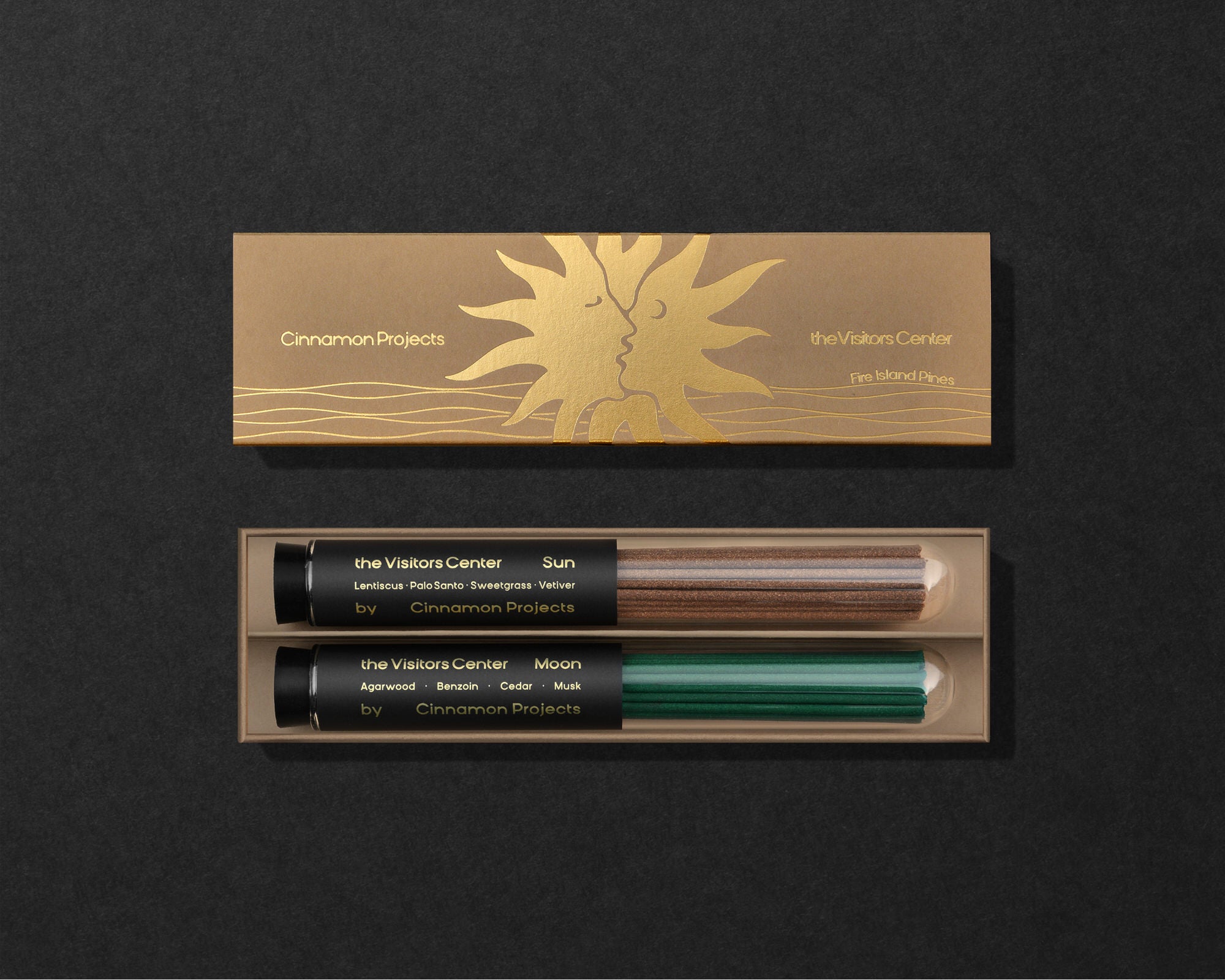 CINNAMON PROJECTS FOR THE VISITORS CENTER • INCENSE • DUO