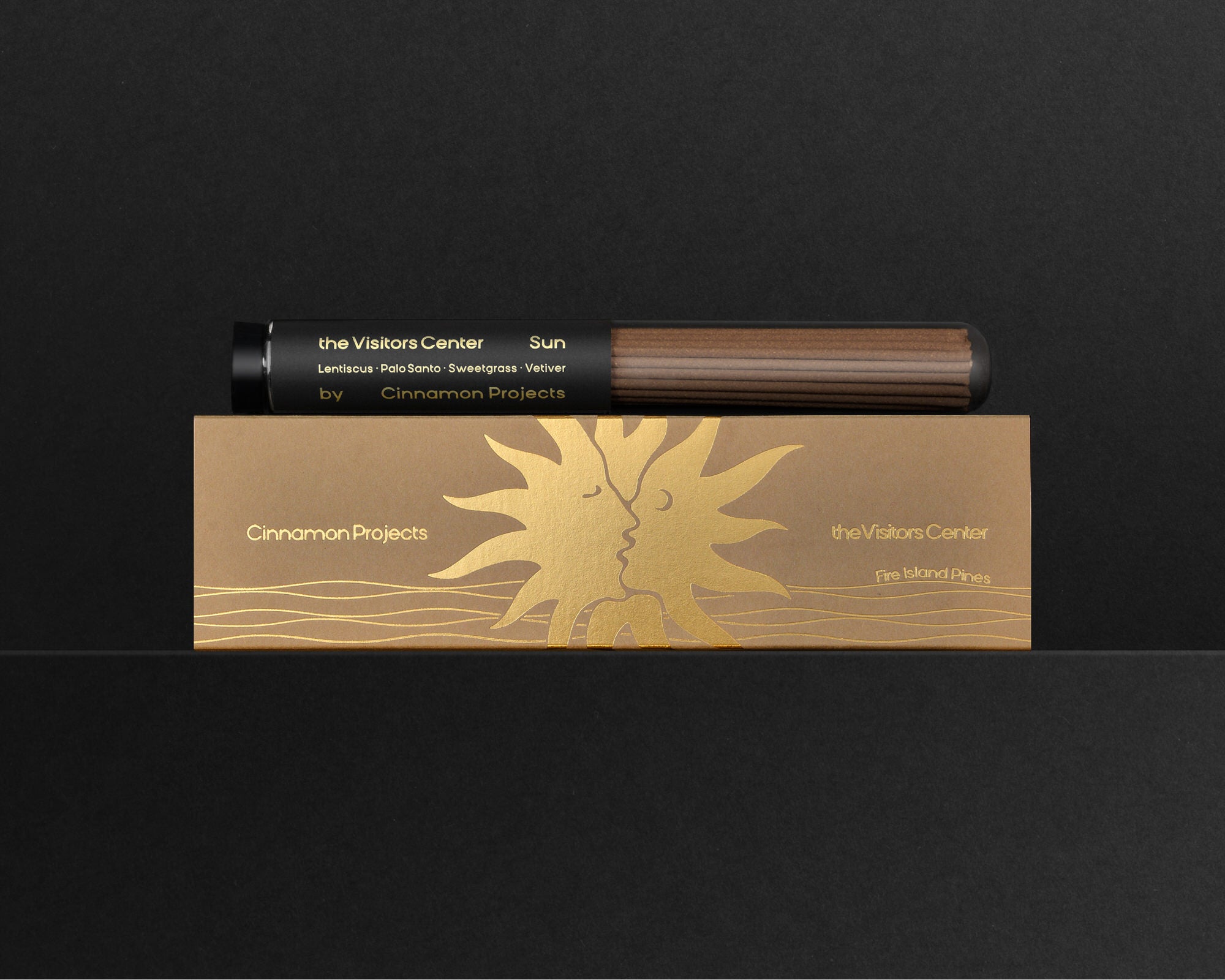 CINNAMON PROJECTS FOR THE VISITORS CENTER • INCENSE • SUN