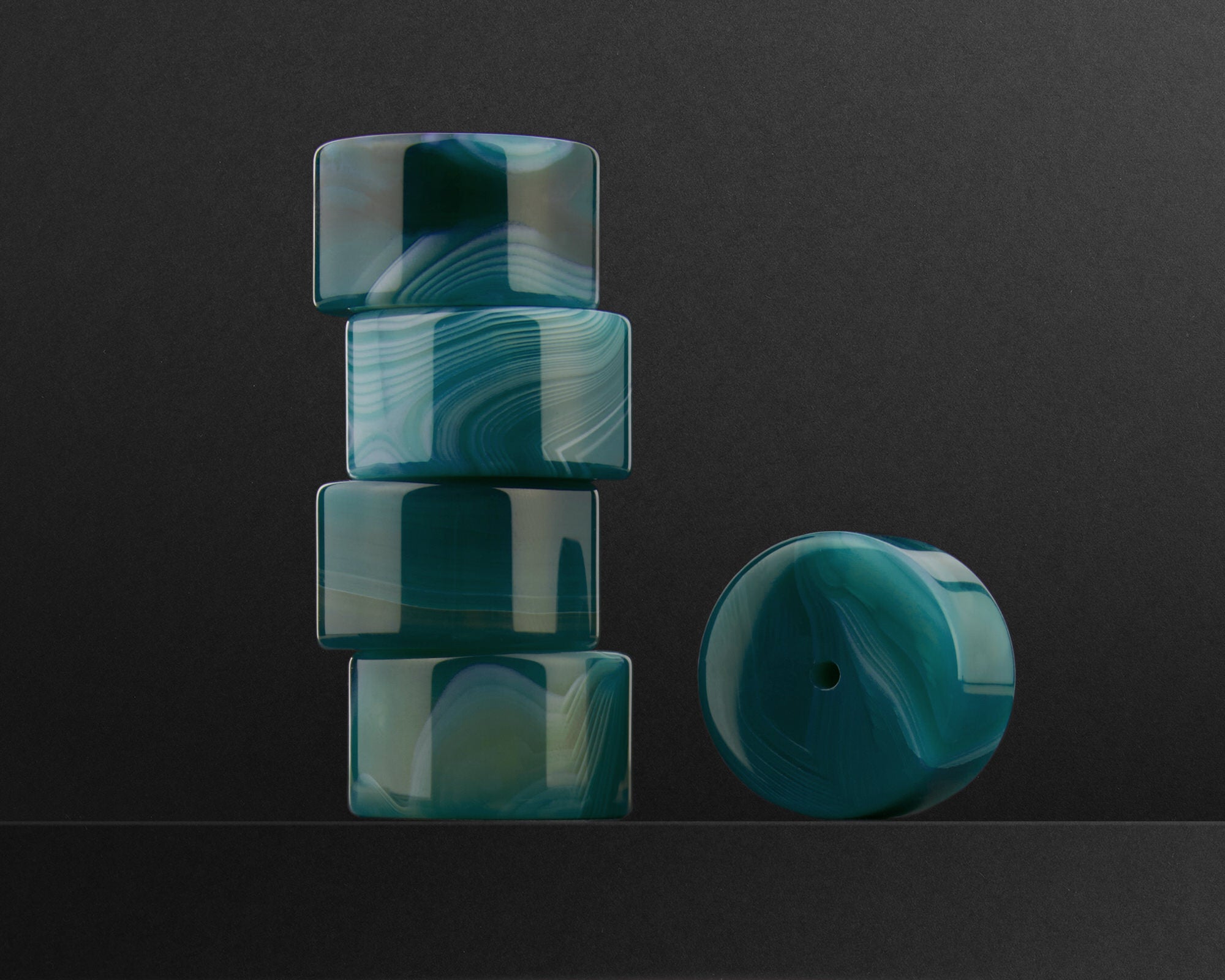 CIRCA • BLUE GREEN AGATE