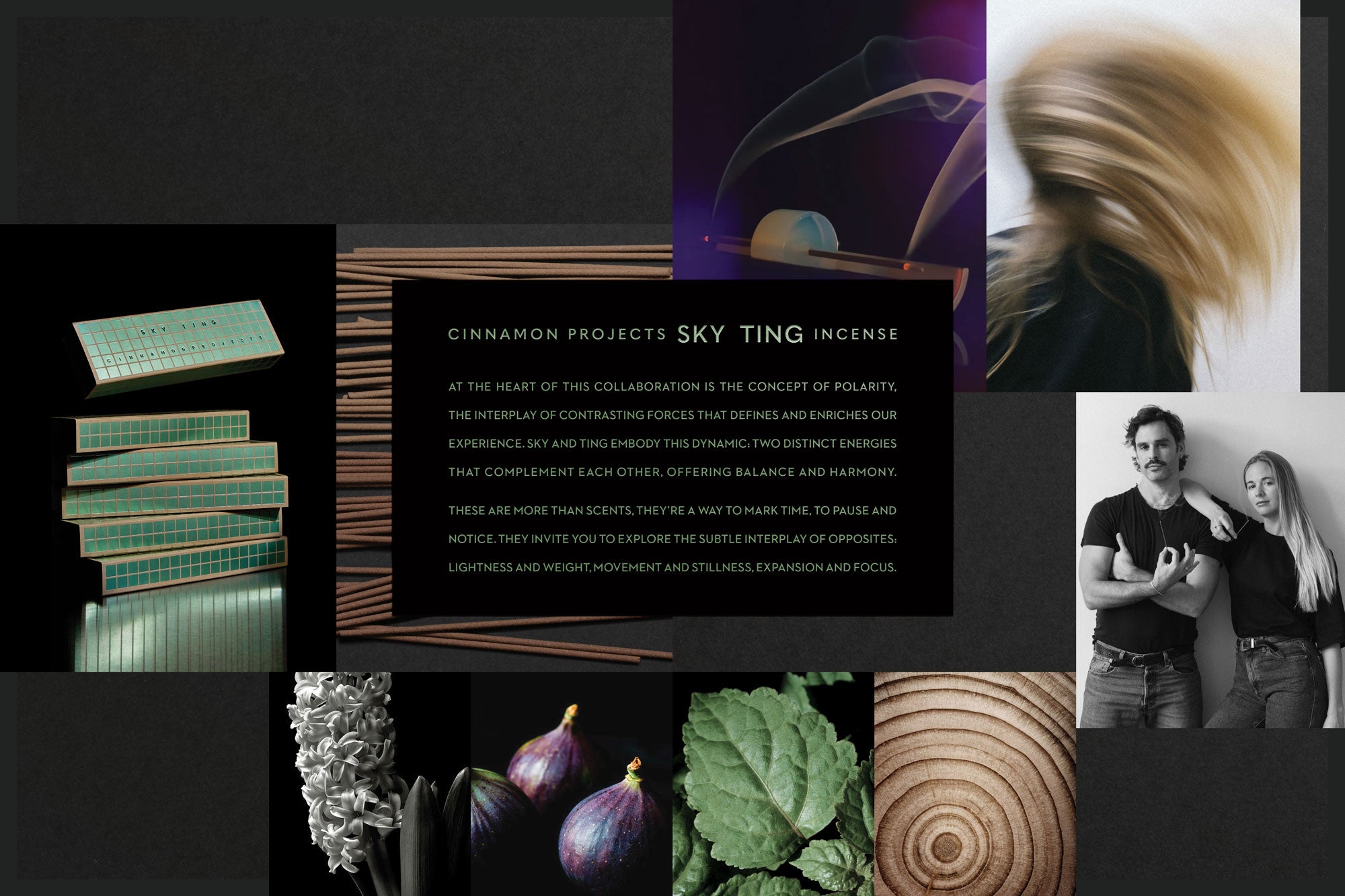 Sky Ting Incense + Burner Set | Cinnamon Projects – CINNAMON PROJECTS