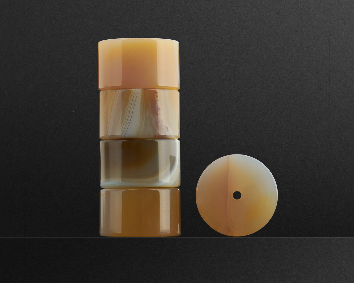 CIRCA • HONEY AGATE • SET